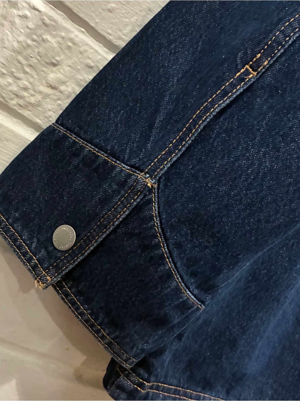 NWT Women's Denim Chore Coat by Universal Thread XL - Picture 10 of 10